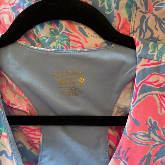 Lilly Pulitzer Bria Bra Tank in “Blue Peri Viva La Lilly” - Picture 5 of 6